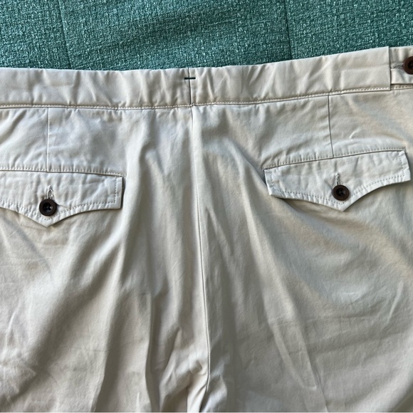 Sid Mashburn Tex Sport Trouser in Stone AP all purpose twill. - Picture 7 of 10